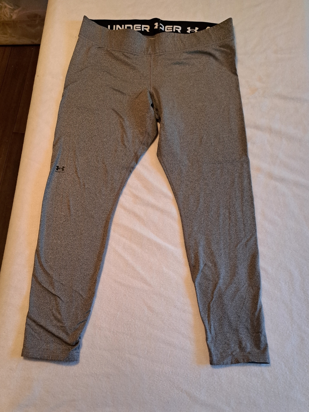 Under Armour Gray Women's Athletic Plus Leggings XXL Tall